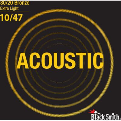 BlackSmith BR-1047 western-guitar-strenge, 010-047 BlackSmith BR-1047 western-guitar-strenge, 010-047
