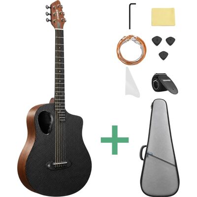 Donner RISING-G2 western-guitar natur Donner RISING-G2 western-guitar natur