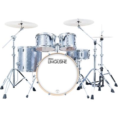 Drum Limousine Skyline 22 SS trommesæt silver sparkle Drum Limousine Skyline 22 SS trommesæt silver sparkle