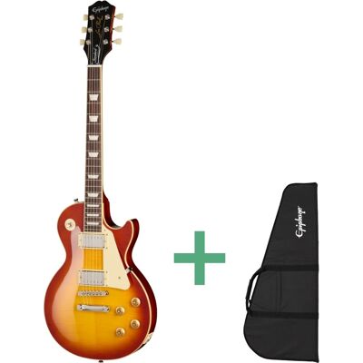 Epiphone Les Paul Std 50's figured el-guitar washed cherry Epiphone Les Paul Std 50's figured el-guitar washed cherry