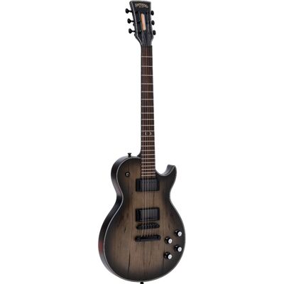 Santana Serpens Deluxe Limited Run BKS el-guitar black satin Santana Serpens Deluxe Limited Run BKS el-guitar black satin
