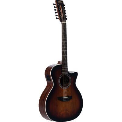 Santana Superb G94-12 BRS western-guitar, 12-strenget brown burst Santana Superb G94-12 BRS western-guitar, 12-strenget brown burst