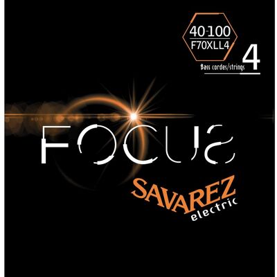 Savarez F70XLL4 Focus el-bas-strenge, 040-100 Savarez F70XLL4 Focus el-bas-strenge, 040-100