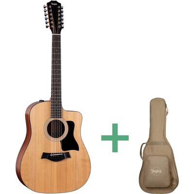 Taylor 150ce, sapele-spruce western-guitar, 12 strenget Taylor 150ce, sapele-spruce western-guitar, 12 strenget