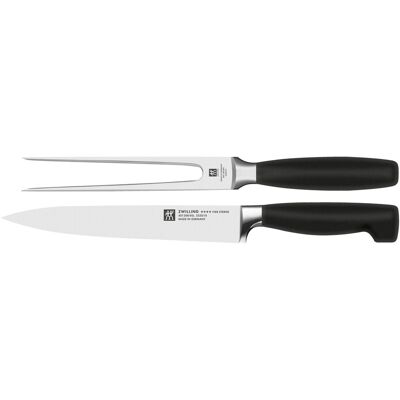 ZWILLING Four Star 2-delt knivsæt - Udstikkerske & gaffel ZWILLING Four Star 2-delt knivsæt - Udstikkerske & gaffel