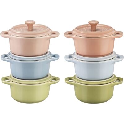 Staub Keramisk Sæt Mini Kokker - Køkkenudstyr Staub Keramisk Sæt Mini Kokker - Køkkenudstyr