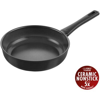 Zwilling Madura Plus Sautepande, 24 Cm, Aluminium, Titanium Forstærket Keramisk Non-Stick-Belægning Zwilling Madura Plus Sautepande, 24 Cm, Aluminium, Titanium Forstærket Keramisk Non-Stick-Belægning