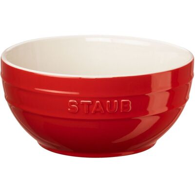 Staub Keramisk Kirsebær Rød Skål - 18cm - Skål Staub Keramisk Kirsebær Rød Skål - 18cm - Skål