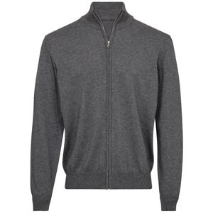 Gino Marcello Zip cardigan merino knit modern fit 2XL 2XL Gino Marcello Zip cardigan merino knit modern fit 2XL 2XL