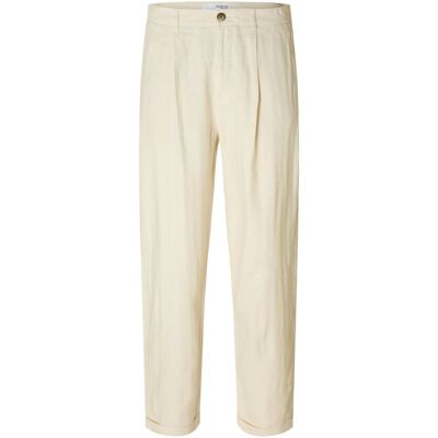 SELECTED SLH180-RELAXED CROP RON SUN PLEAT P 34_34 34_34 SELECTED SLH180-RELAXED CROP RON SUN PLEAT P 34_34 34_34