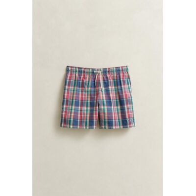 GANT MADRAS CHECK SWIM SHORTS 2XL 2XL GANT MADRAS CHECK SWIM SHORTS 2XL 2XL
