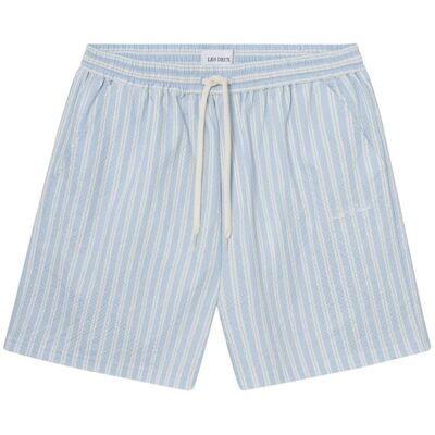 Les Deux Stan Stripe Seersucker Swim Shorts 2XL 2XL Les Deux Stan Stripe Seersucker Swim Shorts 2XL 2XL