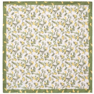 ETON Banana Linen Pocket Square ONESIZE ONESIZE ETON Banana Linen Pocket Square ONESIZE ONESIZE