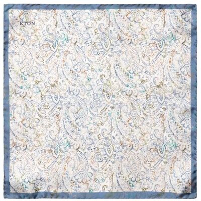 ETON Paisley Silk Pocket Square ONESIZE ONESIZE ETON Paisley Silk Pocket Square ONESIZE ONESIZE