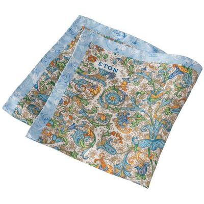 ETON Floral Silk Pocket Square ONESIZE ONESIZE ETON Floral Silk Pocket Square ONESIZE ONESIZE