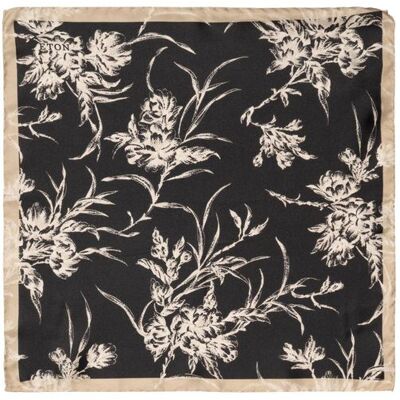 ETON Floral Silk Pocket Square ONESIZE ONESIZE ETON Floral Silk Pocket Square ONESIZE ONESIZE