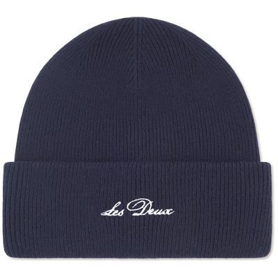 Les Deux Wayne Embroidered Beanie ONESIZE ONESIZE Les Deux Wayne Embroidered Beanie ONESIZE ONESIZE