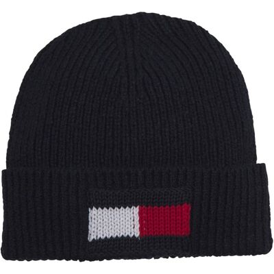 Tommy Hilfiger BIG FLAG BEANIE, CJM ONESIZE ONESIZE Tommy Hilfiger BIG FLAG BEANIE, CJM ONESIZE ONESIZE