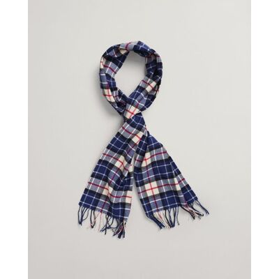 GANT D1. CHECKED WOOL TWILL SCARF ONESIZE ONESIZE GANT D1. CHECKED WOOL TWILL SCARF ONESIZE ONESIZE