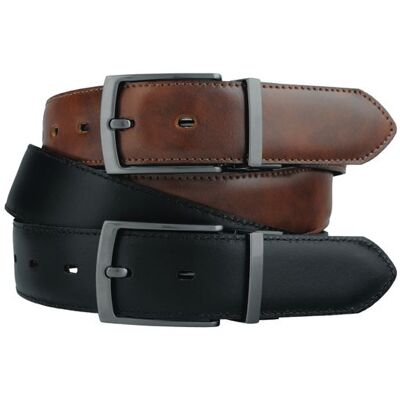 Bosswik 6932G/35 Belt, Black/Brown 095 095 Bosswik 6932G/35 Belt, Black/Brown 095 095