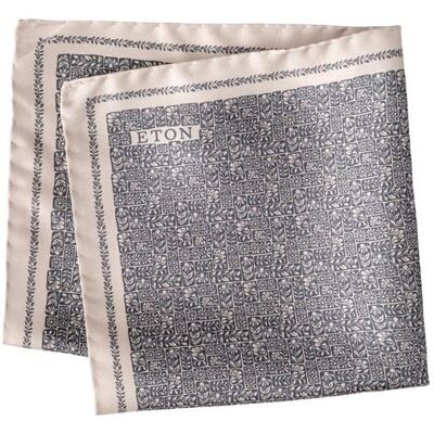 ETON Floral Silk Twill Pocket Square ONESIZE ONESIZE ETON Floral Silk Twill Pocket Square ONESIZE ONESIZE