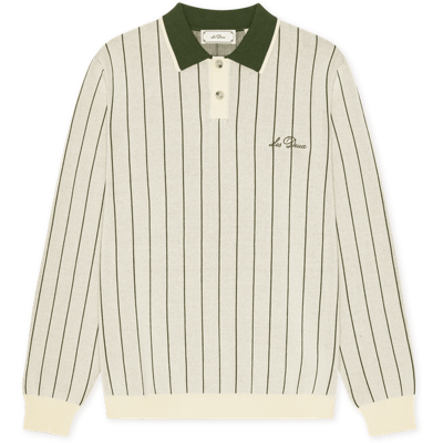 Les Deux Signature Knitted LS Polo L L Les Deux Signature Knitted LS Polo L L