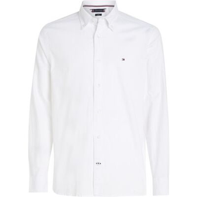 Tommy Hilfiger MW0MW25037 Økologisk bomuldsskjorte - Casual & Fest Tommy Hilfiger MW0MW25037 Økologisk bomuldsskjorte - Casual & Fest