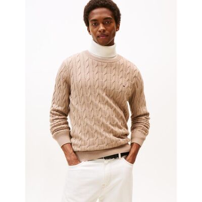 Tommy Hilfiger CLASSIC CABLE CREW NECK L L Tommy Hilfiger CLASSIC CABLE CREW NECK L L