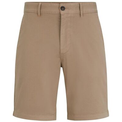 Hugo Boss Twill chino slim shorts (50513026) - Chino-slim-shorts 50513026 lys brun Hugo Boss Twill chino slim shorts (50513026) - Chino-slim-shorts 50513026 lys brun