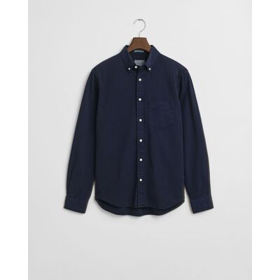 GANT REG GMNT DYED TWILL SHIRT M M GANT REG GMNT DYED TWILL SHIRT M M