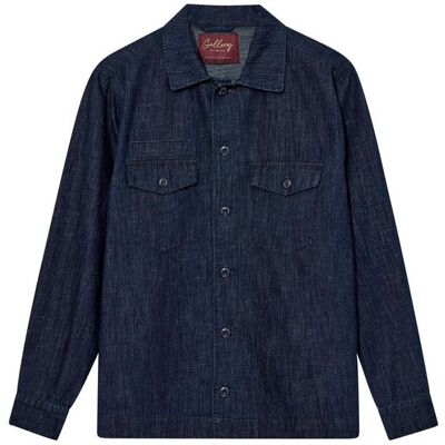 Mos Mosh MMGMarcello Chambray Overshirt L L Mos Mosh MMGMarcello Chambray Overshirt L L