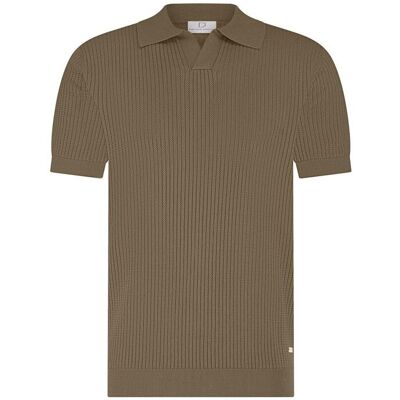 Born With Appetite RICHARD KNITTED POLO SS HALFZIP S S Born With Appetite RICHARD KNITTED POLO SS HALFZIP S S