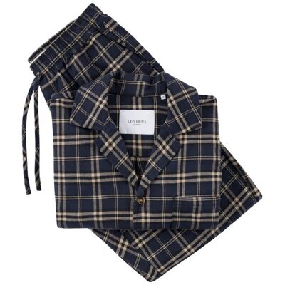 Les Deux Ludwig Flannel Pyjama Shirt & Pants XL XL Les Deux Ludwig Flannel Pyjama Shirt & Pants XL XL