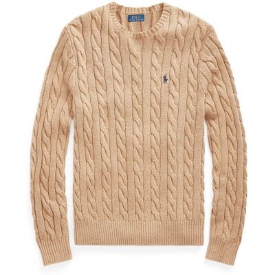Ralph Lauren Cable-Knit Cotton Sweater L L Ralph Lauren Cable-Knit Cotton Sweater L L