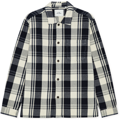 Les Deux Structured Check Overshirt S S Les Deux Structured Check Overshirt S S