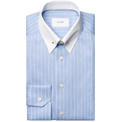 ETON Striped Signature Twill Shirt 40 40 ETON Striped Signature Twill Shirt 40 40