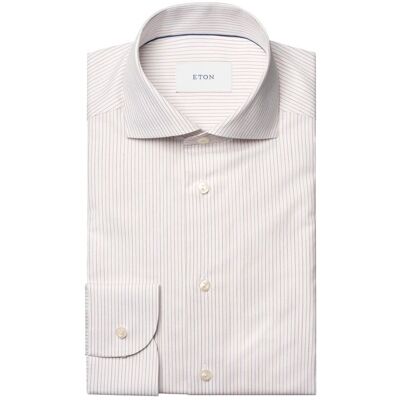 ETON Striped Fine Twill Shirt 40 40 ETON Striped Fine Twill Shirt 40 40