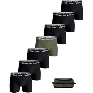 Björn Borg COTTON STRETCH BOXER 7 pk + WASH BAG S S Björn Borg COTTON STRETCH BOXER 7 pk + WASH BAG S S
