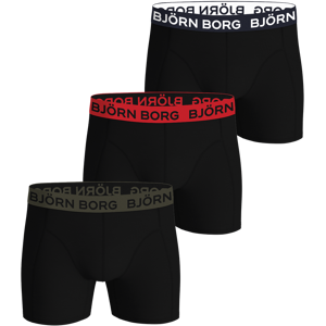 Björn Borg COTTON STRETCH BOXER 3p, MULTIPACK 4 L L Björn Borg COTTON STRETCH BOXER 3p, MULTIPACK 4 L L