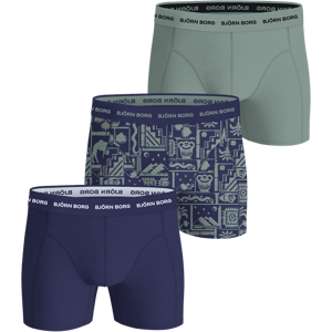 Björn Borg COTTON STRETCH BOXER 3p, MULTIPACK 4 L L Björn Borg COTTON STRETCH BOXER 3p, MULTIPACK 4 L L