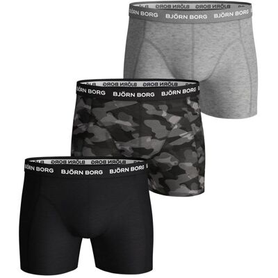 Björn Borg COTTON STRETCH BOXER 3p, MULTIPACK 9 L L Björn Borg COTTON STRETCH BOXER 3p, MULTIPACK 9 L L