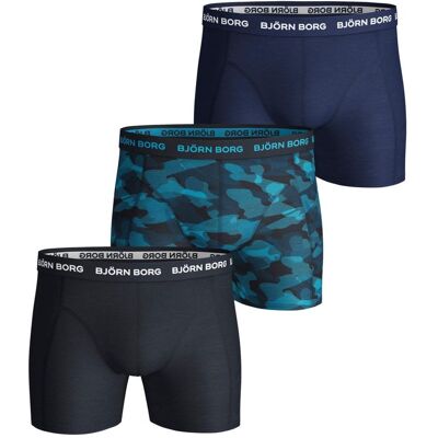 Björn Borg COTTON STRETCH BOXER 3p, MULTIPACK 9 L L Björn Borg COTTON STRETCH BOXER 3p, MULTIPACK 9 L L