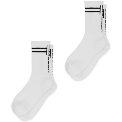 Les Deux Half Terry Logo Sock 2-Pack 39-42 39-42 Les Deux Half Terry Logo Sock 2-Pack 39-42 39-42