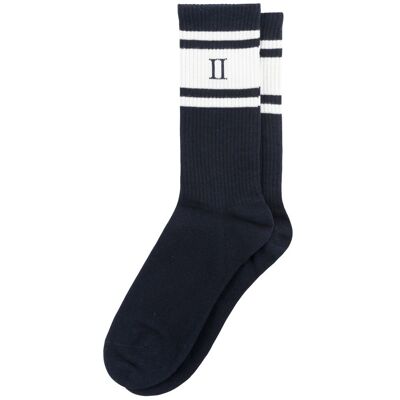 Les Deux William Stripe 2-Pack Socks 43-46 43-46 Les Deux William Stripe 2-Pack Socks 43-46 43-46