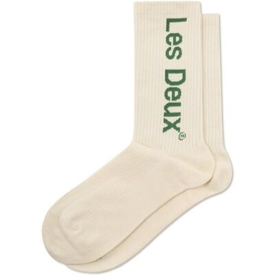 Les Deux Brody Rib Socks 2-Pack 39-42 39-42 Les Deux Brody Rib Socks 2-Pack 39-42 39-42
