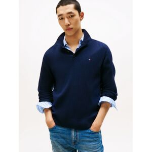 Tommy Hilfiger PIMA CTN CASH STRUCTURE BTN MOCK 2XL 2XL Tommy Hilfiger PIMA CTN CASH STRUCTURE BTN MOCK 2XL 2XL
