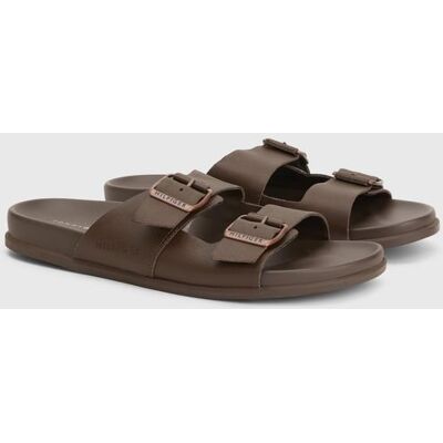 Tommy Hilfiger ELEVATED LEATHER BUCKLE SANDAL 44 44 Tommy Hilfiger ELEVATED LEATHER BUCKLE SANDAL 44 44