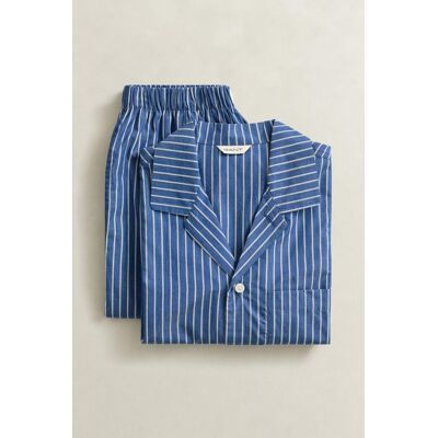 GANT STRIPED POPLIN PAJAMA SET S S GANT STRIPED POPLIN PAJAMA SET S S