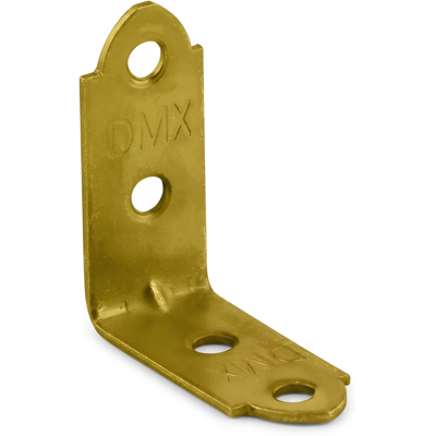 Monteringsvinkel Kw 2 40x40x17x1,5 Varmgalvaniseret Guld Monteringsvinkel Kw 2 40x40x17x1,5 Varmgalvaniseret Guld