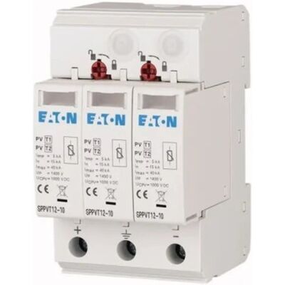 Eaton 177256 Overspændingsbeskyttelse - DC PV-system Type 1+2 Eaton 177256 Overspændingsbeskyttelse - DC PV-system Type 1+2